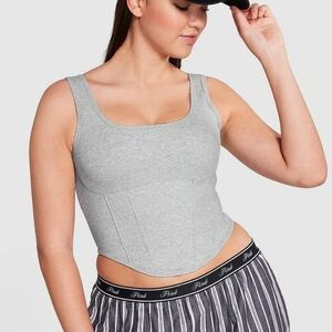 PINK Bralettes & Bra Tops The Cinched Corset Top Size Large